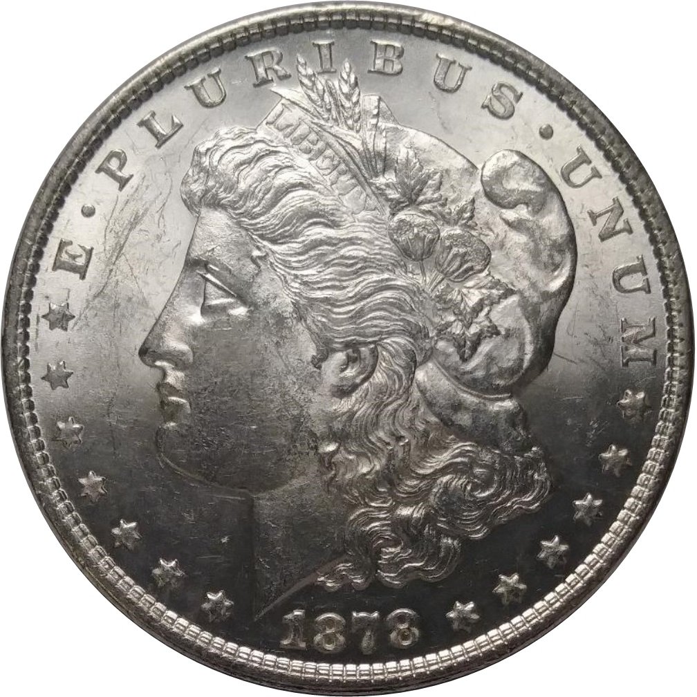 1878-Morgan-Dollar-7-Tail-Feathers-Reverse-Of-1879